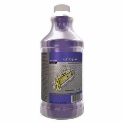 SQWINCHER 020222-GR Sports Drink Mix,2-1/2 gal.,Grape,PK12 G4050980