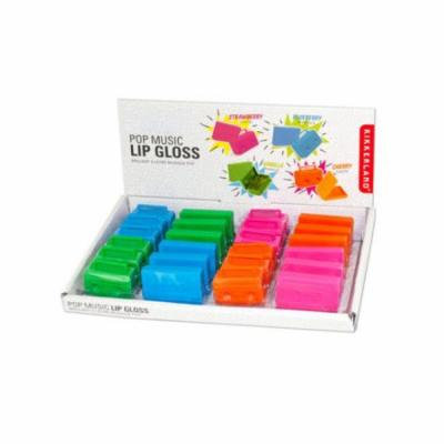 Bulk Buys BI809-96 Pop Music Lip Gloss Countertop Display, 96 Piece