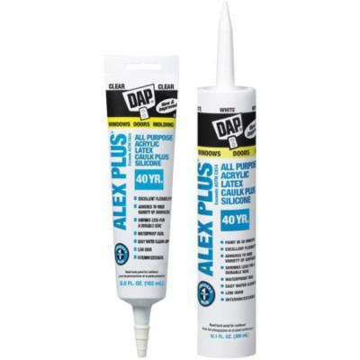 Dap 802-18156 Alex Plus Caulk Plus Silicone, Clear