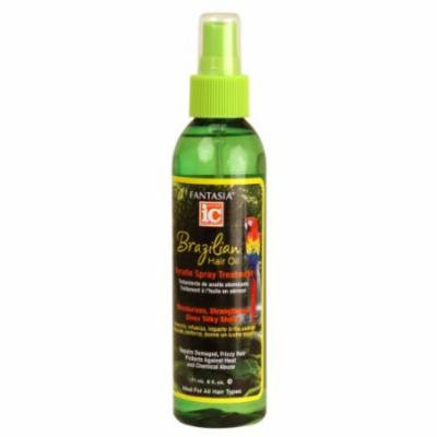 Fantasia Ic Brazil Keratin Hair Oil Spray 6 oz. (Pack of 6)