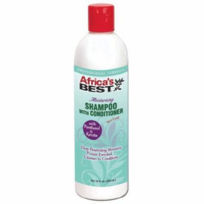 Africa's Best Moisturizing Shampoo and Conditioner 12 oz. (Pack of 2)