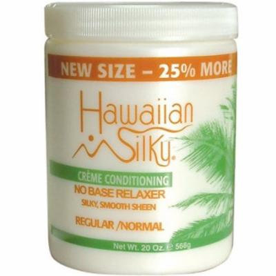 Hawaiian Silky No Base Relaxer 20 oz. - Regular Bonus 20 oz. (Pack of 2)