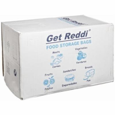 Inteplast Group PB5547519 0. 75 mil. Get Reddi Bread Bag - Large, Clear