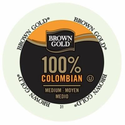 Brown Gold Coffee 100% Colombian, RealCup Portion Pack For Keurig Brewers, 192 Count
