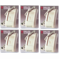 Dana English Leather Soap on a Rope for Men, 6.0 Ounce (6 Pack)