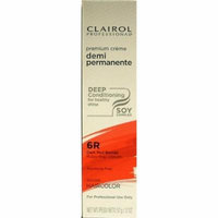 Clairol Premium Cr?me Demi Permanent Hair Color - #6R Dark Red Blonde 2 oz. (Pack of 2)