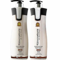 Sulfate Free Keratin Cure Chocolate Brazilian Daily Shampoo Conditioner 960ml/32floz
