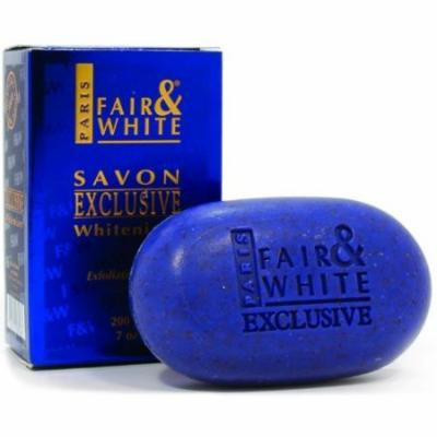 Fair & White Exclusive Exfoliating Soap 7 oz. (Pack of 2)