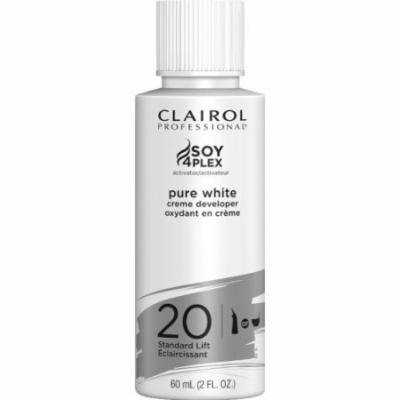Clairol Professional Pure White Cream Developer - 20 Volume 2 oz. (Pack of 6)