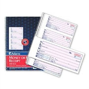 Adams Business Forms Money/Rent Receipt Bk, Spiral, Dup