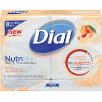 Dial® NutriSkin White Peach & Shea Butter Glycerin Soap Bars