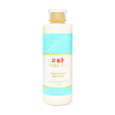 Pure Fiji Coconut Milk Bath Soak - White Gingerlily