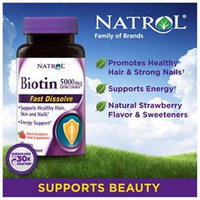 Natrol Fast Dissolve Biotin 5000 Micrograms, 250 Fast Dissolve Tablets