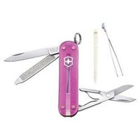 Swiss Army-kitchen Utensils Victorinox Swiss Army Classic SD Pocket Knife, Translucent Pink