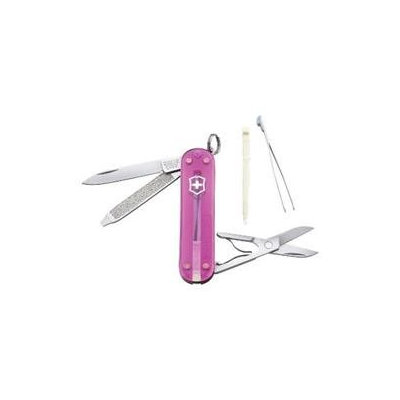Swiss Army-kitchen Utensils Victorinox Swiss Army Classic SD Pocket Knife, Translucent Pink