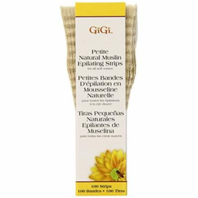 GiGi Natural Muslin Epilating Strips - Petite 100-Count (Pack of 4)