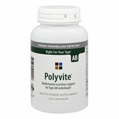 D'Adamo Personalized Nutrition - Polyvite AB - 120 Capsules