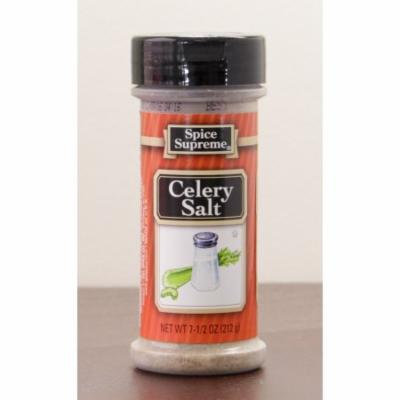 Club Pack of 12 Spice Supreme Celery Salt Seasoning 7.5 oz. #30450