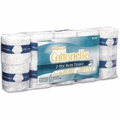 Kimberly-Clark Professional Kleenex Cottonelle Two-Ply Bathroom Tissue, 505 sheets, 40 ct
