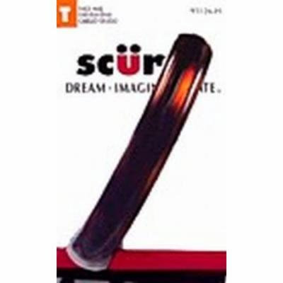 Scunci Dome Tort Barrettes Thick Hair (3-Pack)
