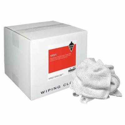 Tough Guy 13Y371 14 x17 White Recycled Cotton Towels Cloth Rag