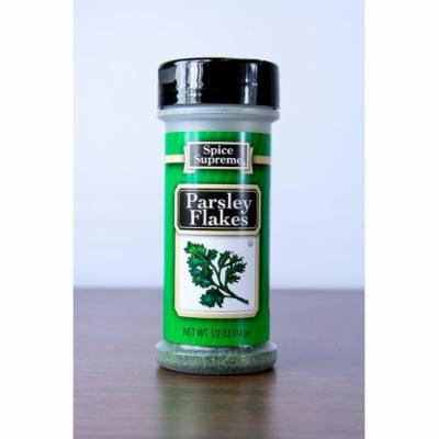 Club Pack of 12 Spice Supreme Parsley Flakes Seasonings .5 oz. #30600