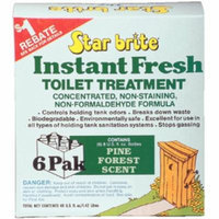 Star Brite 6 Pack Pine Scent Instant Fresh Toilet Treatment