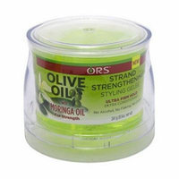 ORS Olive Oil Strand Strengthening Styling Gel, With Moringa Oil, 8.5 oz