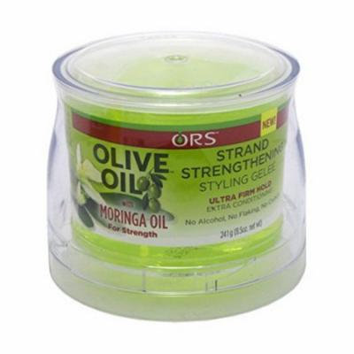 ORS Olive Oil Strand Strengthening Styling Gel, With Moringa Oil, 8.5 oz