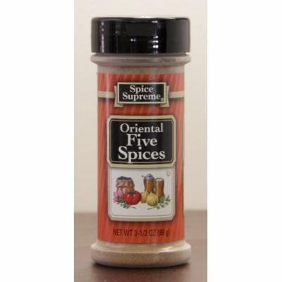 Pack of 12 Spice Supreme Oriental Five Spice Seasonings 3.5 oz. #30880