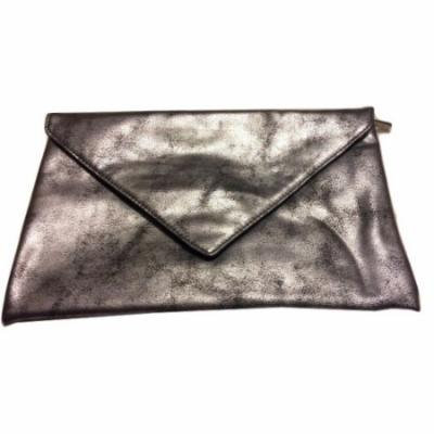 Smashbox Envelope Style Silver Makeup Cosmetic Bag