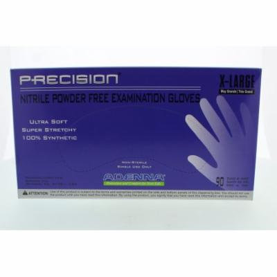 Adenna PRECISION Thin Nitrile PF, Fingertip Textured PCS778 Extra Large