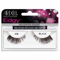 Ardell Edgy Lash False Eyelashes - #406 Black (Pack of 6)
