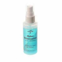 5 Pack - Medline Enzymatic Scented Odor Eliminator Spray, 2 OZ Pump Spray Bottle