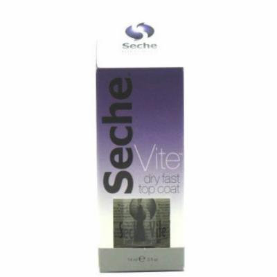 Seche Vite Dry Fast Top Coat .5 oz. (3-Pack) with Free Nail File