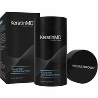 KeratinMD Laboratories Hair Building Fibers, Medium Brown, 0.98 oz