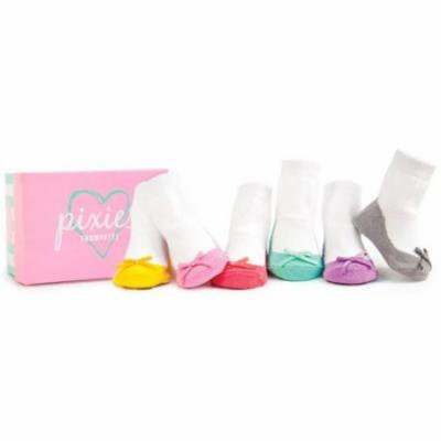 Pastel Pixie Socks (6-Pack) - 0-12 Months