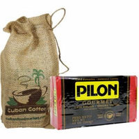 Pilon Gourmet Ground Coffee. 10 oz vac pack.Presented in a beautiful jute bag