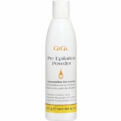 GiGi Pre Epilation Dusting Powder 4.5 oz. (Pack of 3)