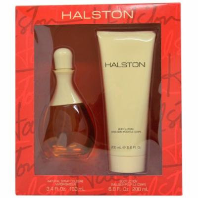 Halston by Halston for Women - 2 Pc Gift Set 3.4oz Cologne Spray, 6.8oz Body Lotion