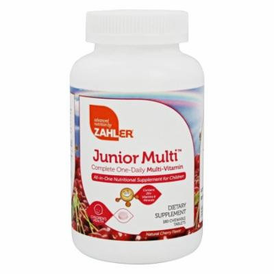 Zahler - Junior MultiVitamin Natural Cherry Flavor - 180 Chewable Tablets