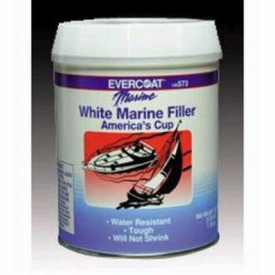 Fibreglass Evercoat 100574 White Marine Filler Gallon