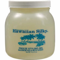 Hawaiian Silky Styling Gel - Maximum Hold 4 lb. (Pack of 2)