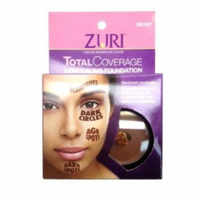 Zuri Total Coverage Concealing Foundation 0.14 oz/4g (Ebony)