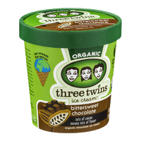 Three Twins Ice Cream Organic Bittersweet Chocolate