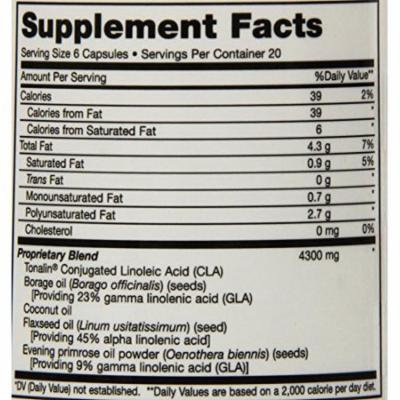 Maxi Health Thin Supreme - Essential Fatty Acids - Weight Management - 120 Capsules (Pack of 24)