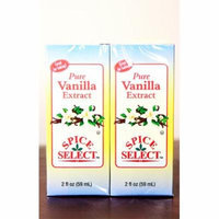 Pack of 24 Spice Select Pure Vanilla Extract 2 fl oz. #30920