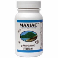 Maxi Health Maxiac - Detox Formula - Burdock Root and Red Clover - 60 Capsules - Kosher