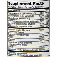Maxi Health Max Relax - Stress Buster - Quick Acting - Non Addictive - 60 Tablets - Kosher