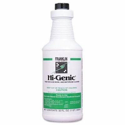 NEW - Hi-Genic Non-Acid Bowl & Bathroom Cleaner, 32 oz. Bottle - F270012